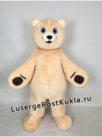 Ростовая кукла "Мишка бежевый"