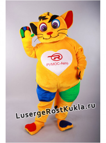 Ростовая кукла "Кот Цветной"