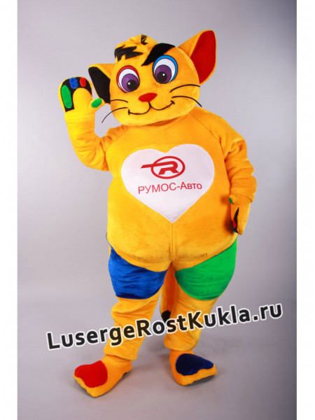 Ростовая кукла "Кот Цветной"